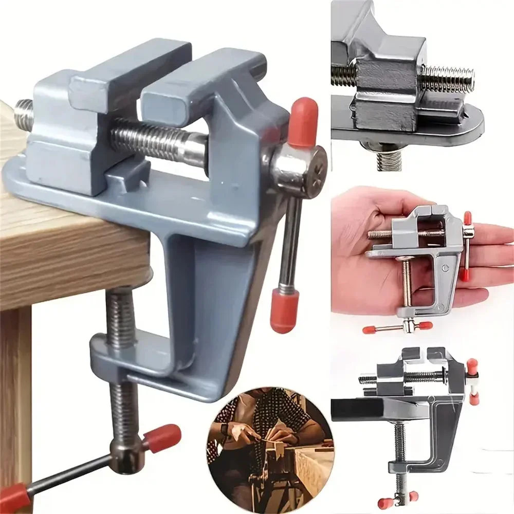Woodworking Quote - 2026 Мини-тиски многофункциональные 3,5 дюйма, алюминиевые,
