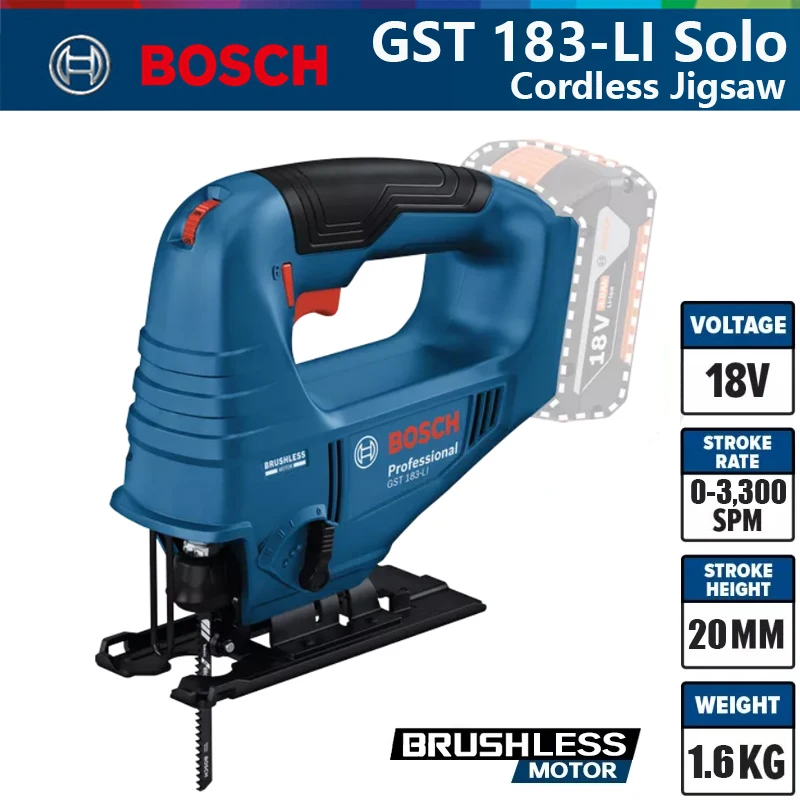 Woodworking Multi Tool - Бесщеточная электрическая лобзиковая пила Bosch GST